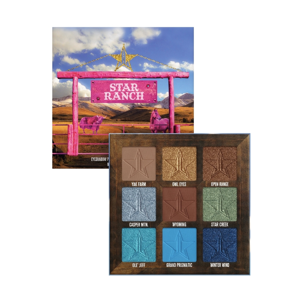 💞 Jeffree Star "Star Ranch" Mini Eyeshadow Palette